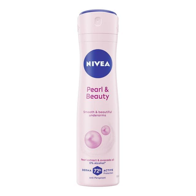 Nivea Pearl & Beauty Anti Perspirant Deodorant Spray 150ml - gallery image 1