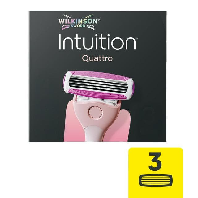 Wilkinson Sword Quattro for Women Razor Blade Refills x3 - gallery image 1