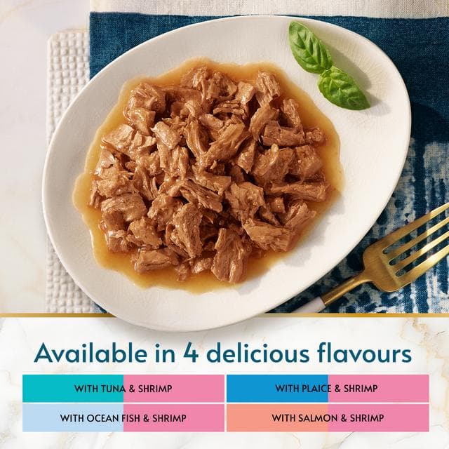Gourmet Perle Ocean Delicacies in Gravy Wet Cat Food 12 x 85g - gallery image 3