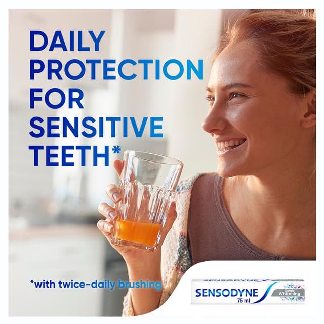 Sensodyne Daily Care Gentle Whitening Sensitive Toothpaste 75ml - gallery image 5