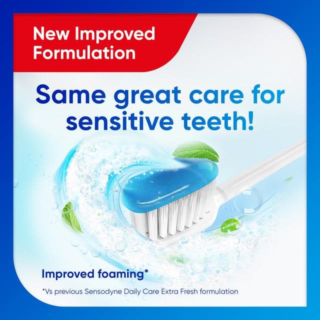Sensodyne Daily Care Extra Fresh Sensitive Toothpaste 75ml - gallery image 2