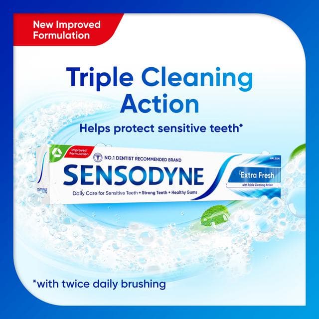 Sensodyne Daily Care Extra Fresh Sensitive Toothpaste 75ml - gallery image 3