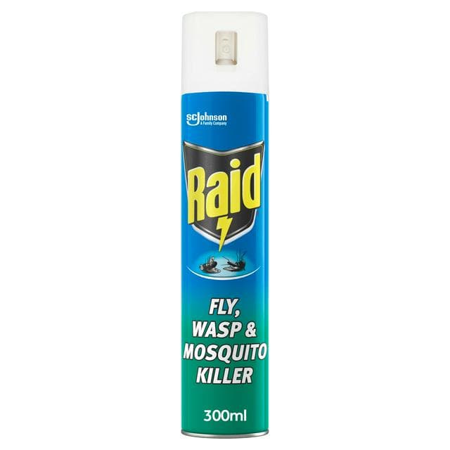 Raid Fly, Wasp & Mosquito Killer 300ml - gallery image 1