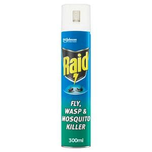Raid Fly, Wasp & Mosquito Killer 300ml
