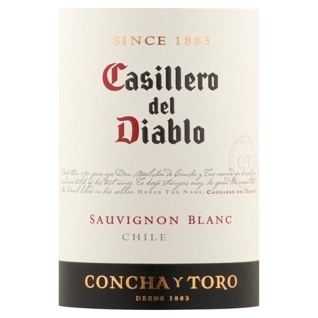 Casillero Del Diablo Sauvignon Blanc White Wine 75cl - gallery image 3