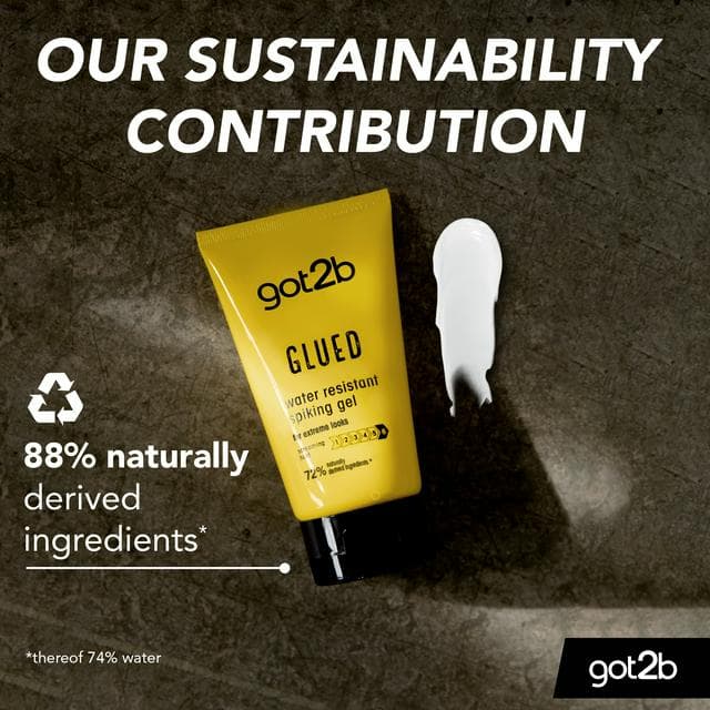 Got2b 150ml Water Resistant Glued Spiking Hair Gel - gallery image 4