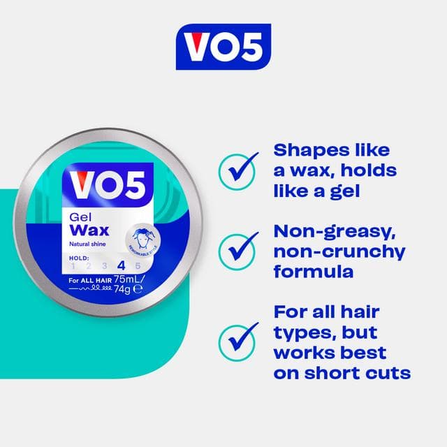 VO5 Extreme Style Gel Wax 75ml - gallery image 3