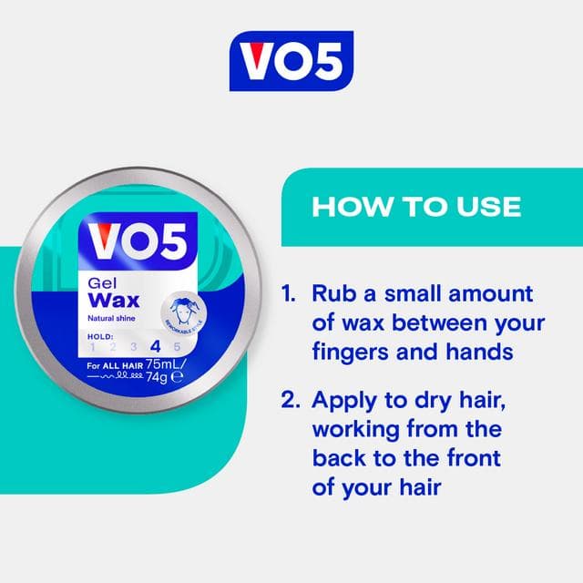 VO5 Extreme Style Gel Wax 75ml - gallery image 4