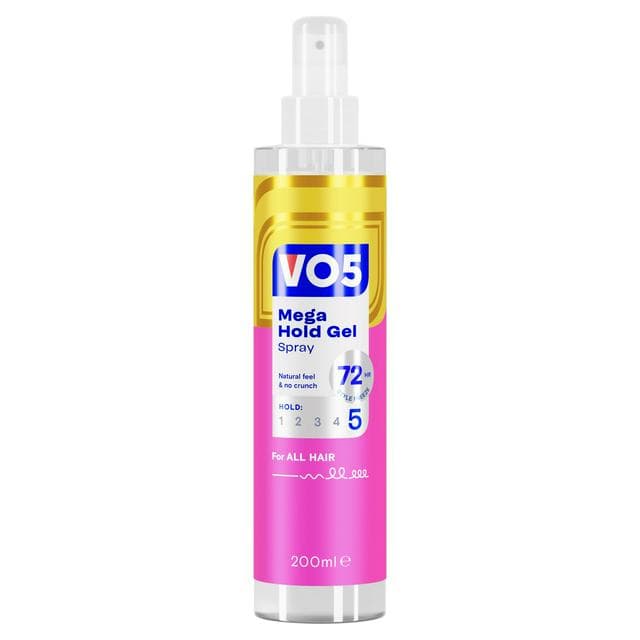 VO5 Mega Hold Gel Spray 200ml - gallery image 1