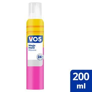 VO5  Mega Hold Hair Mousse 200ml