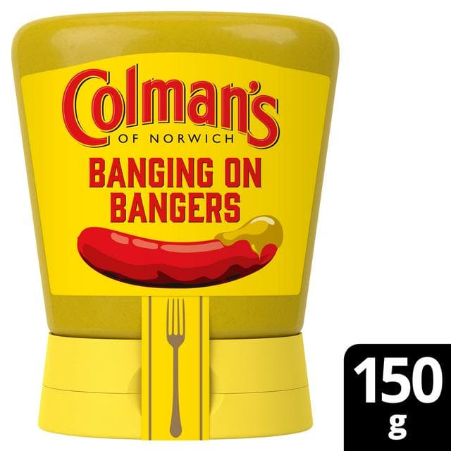 Colman's Original English Squeezy Mustard 150g - gallery image 1
