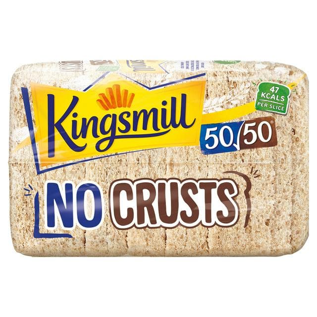 Kingsmill 400g No Crusts 50/50 Crustless Bread - gallery image 1
