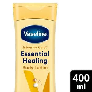Vaseline Intensive Care Essential Healing Body Lotion Deeply Moisturises Dry Skin 400ml