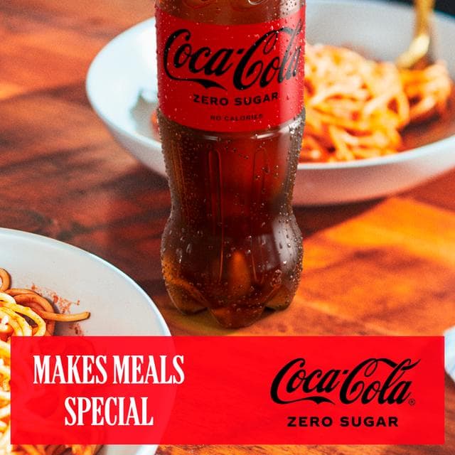 Coca-Cola 1.25L Zero Sugar Bottle - gallery image 3
