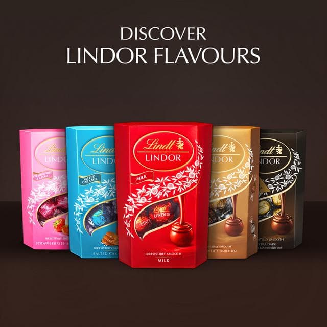 Lindt Lindor Extra Dark Chocolate Truffles Box 200g - gallery image 6
