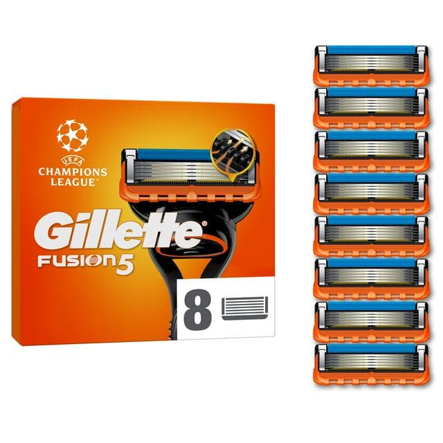 Gillette Fusion Razor Blades x8 - gallery image 1