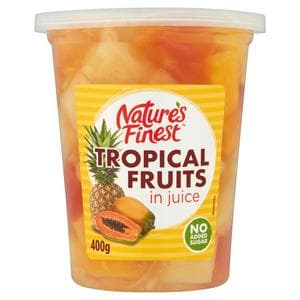Nature's Finest 400g Tropical Fruits in Juice Pot
