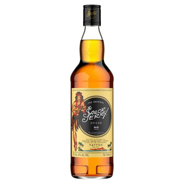 Sailor Jerry The Original Spiced Caribbean Rum 70cl - gallery image 1