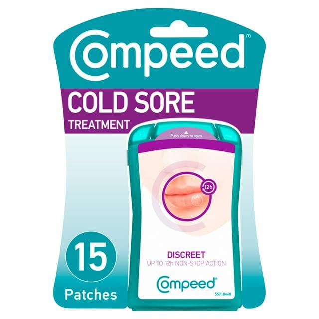 Compeed Cold Sore Invisible Patches, Medium x15 - gallery image 1