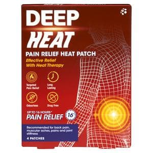 Deep Heat Patch x4