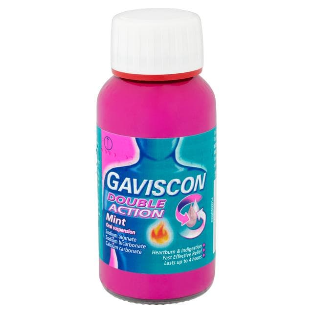 Gaviscon Double Action Heartburn & Indigestion Mint 150ml - gallery image 2