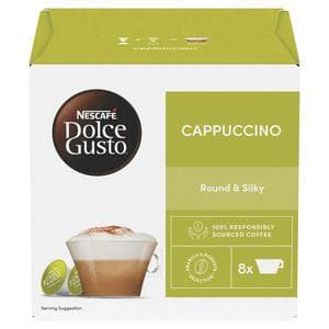 Nescafé Dolce Gusto 16 x Cappuccino Coffee Pods (8 Servings)