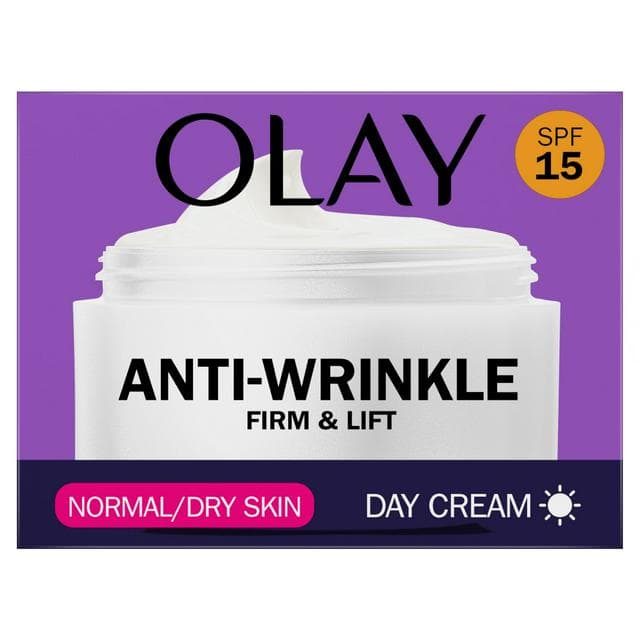 Olay Anti Wrinkle Firm & Lift SPF 15 Day Face Cream 50ml - gallery image 1