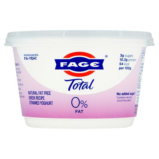 FAGE Total 0% Natural Fat Free Greek Recipe Strained Yogurt 450g - gallery image 1