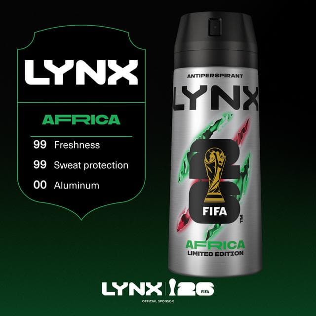 Lynx 150ml Africa 72h Antiperspirant Aerosol Deodorant for Men - gallery image 4