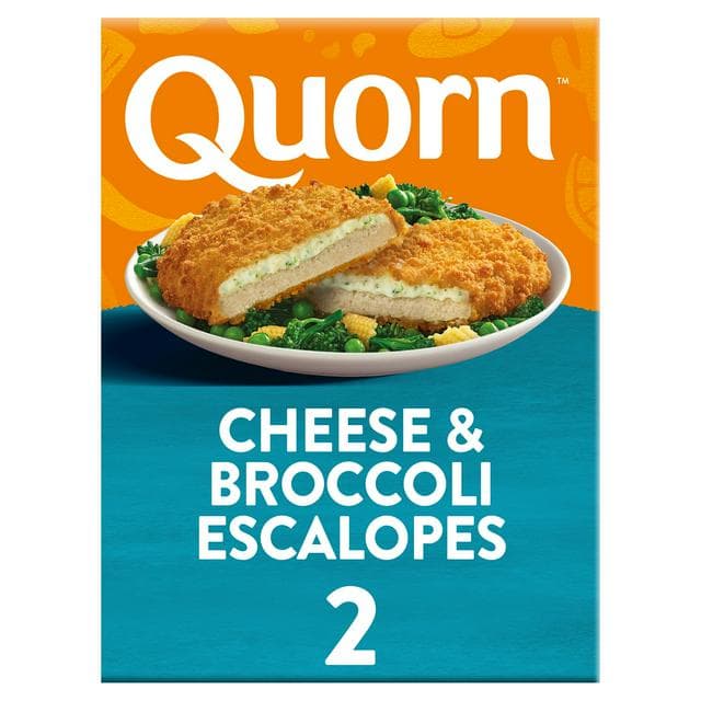 Quorn Vegetarian Cheese & Broccoli Escalope x2 240g - gallery image 1