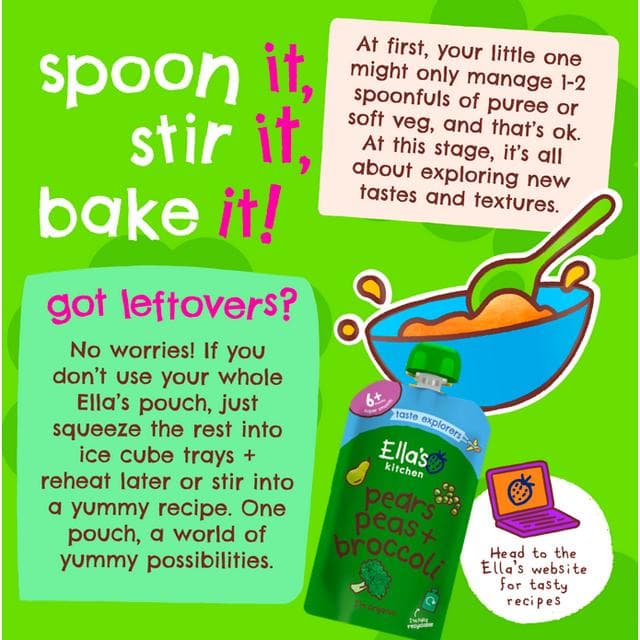 Ella's Kitchen Organic Apples, Carrots & Parsnips Baby Food Pouch 4+ Months 120g - gallery image 2