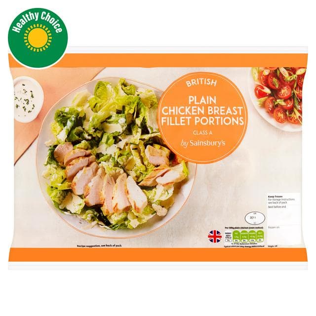 Sainsbury's British Skinless Chicken Fillets 1kg - gallery image 1