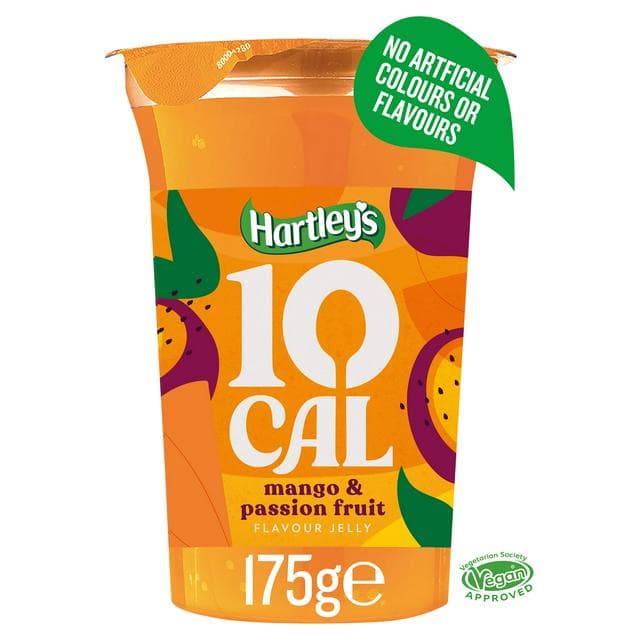 Hartley's 10 Cal Mango and Passionfruit Jelly Pot 175g - gallery image 1