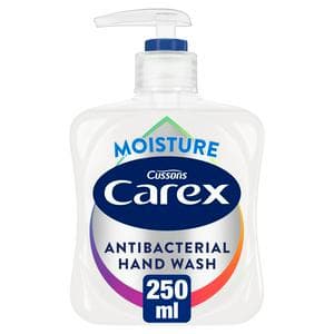 Carex 250ml Moisture Antibacterial Handwash