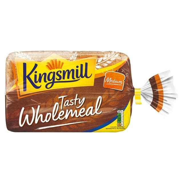 Kingsmill Tasty Medium Wholemeal Bread 800g - gallery image 1
