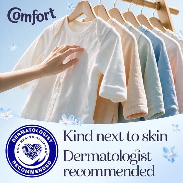 Comfort Pure 31 washes Sensitive Fabric Conditioner 930ml - gallery image 5