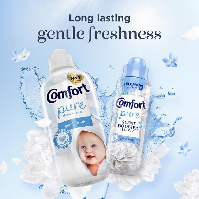 Comfort Pure 31 washes Sensitive Fabric Conditioner 930ml - gallery image 5