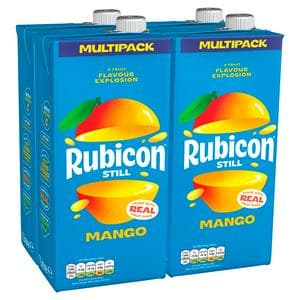 Rubicon Still Mango Fruit Juice Drink 4x1L