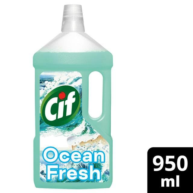 Cif Floor Cleaner Ocean 950ml - gallery image 1