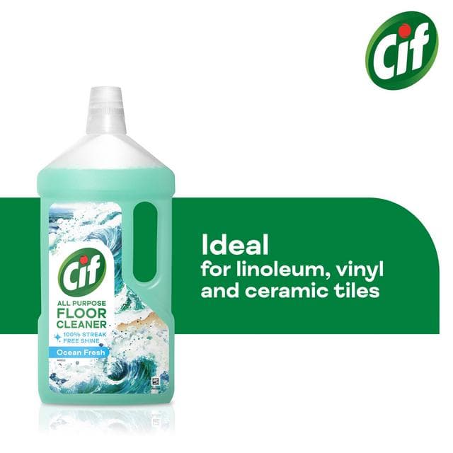 Cif Floor Cleaner Ocean 950ml - gallery image 3