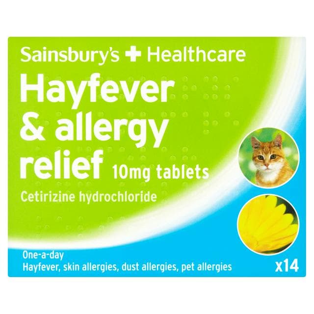 Sainsbury's Hayfever & Allergy Relief x14 - gallery image 1