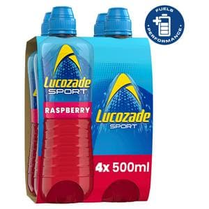 Lucozade Sport Drink Raspberry 4x500ml