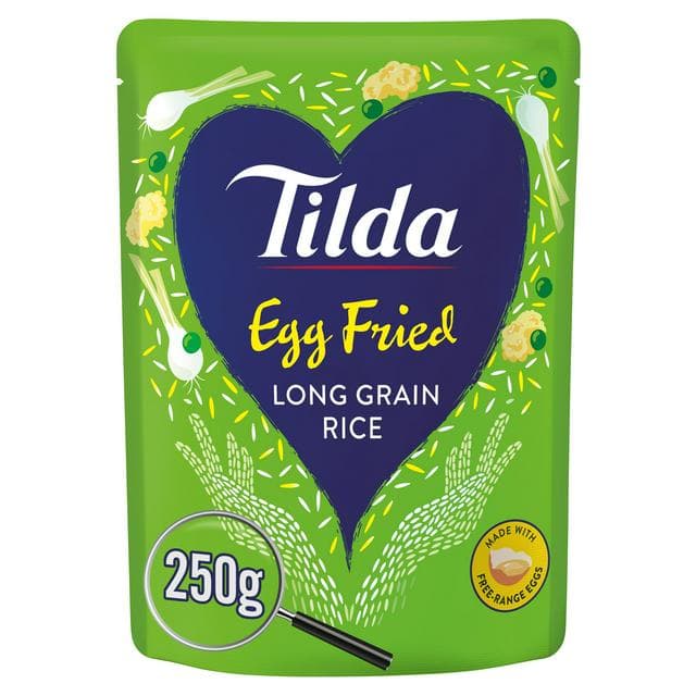 Tilda Microwave Rice Egg Fried 250g - gallery image 1