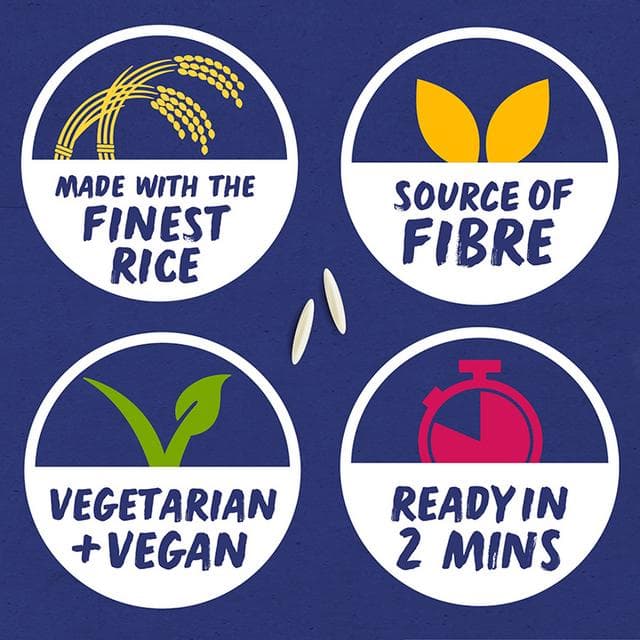 Tilda Microwave Rice Wholegrain Basmati 250g - gallery image 2