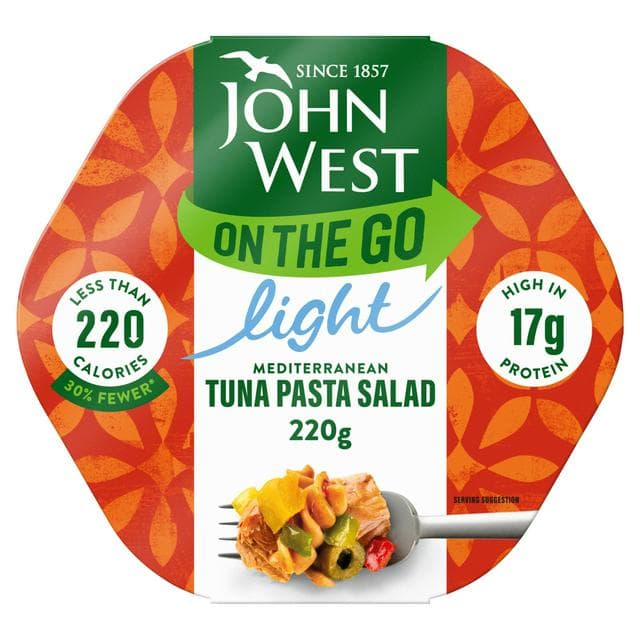 John West Light Lunch, Mediterranean Style Tuna Salad 220g - gallery image 1