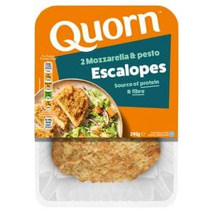 Quorn Vegetarian Mozzarella & Pesto Escalope x2 240g