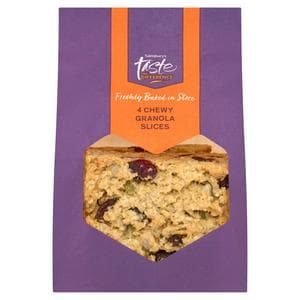 Sainsbury's Chewy Granola Slices, Taste Difference x4