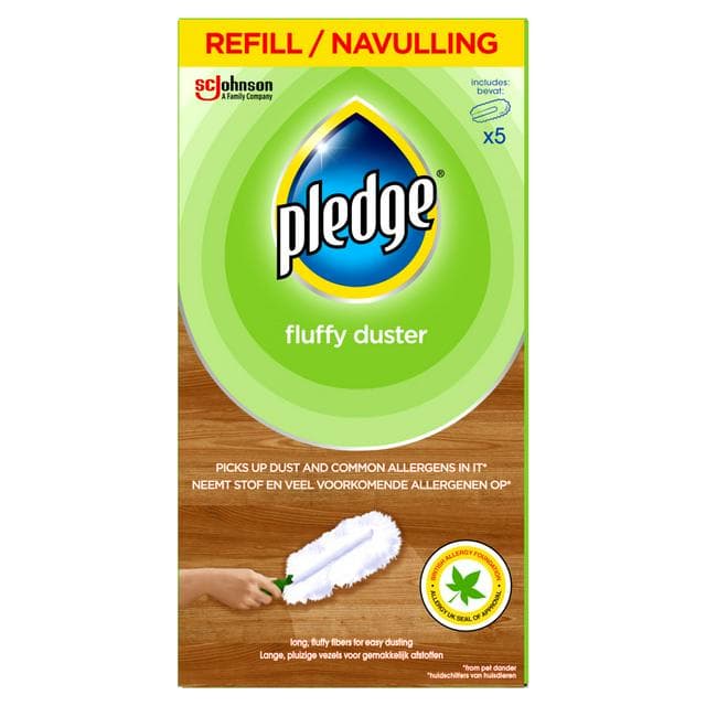 Pledge Dust It Fluffy Duster Refill x5 - gallery image 1