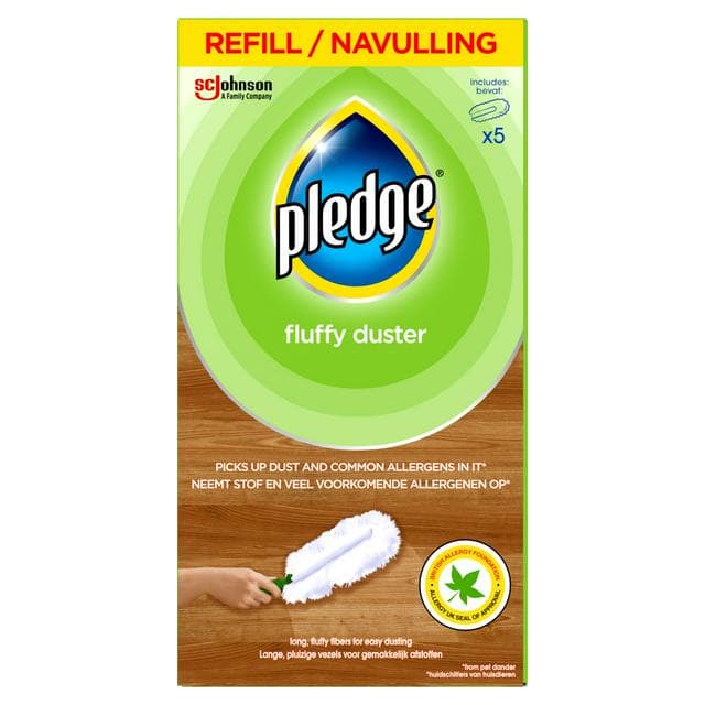 Pledge Dust It Fluffy Duster Refill x5 - gallery image 1