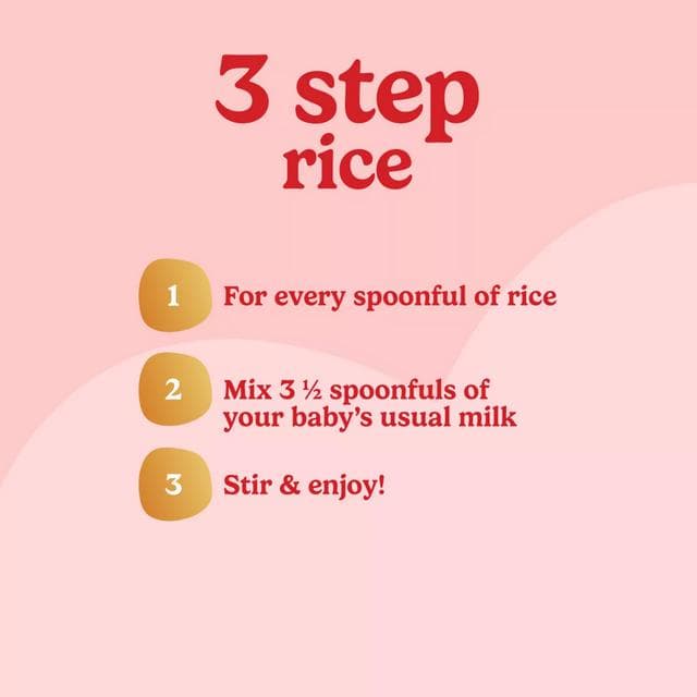 Cow & Gate Pure Baby Rice Cereal 100g 4 Month+ - gallery image 3